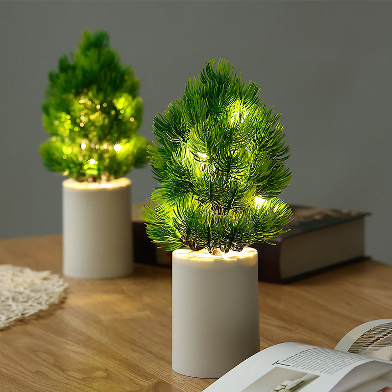 Botanical Pine Bedside Ambience Lamp