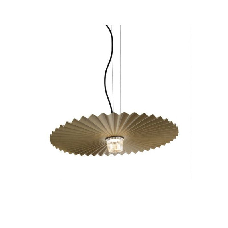 Modern Iron LED Pendant Light / Gold / 51cm