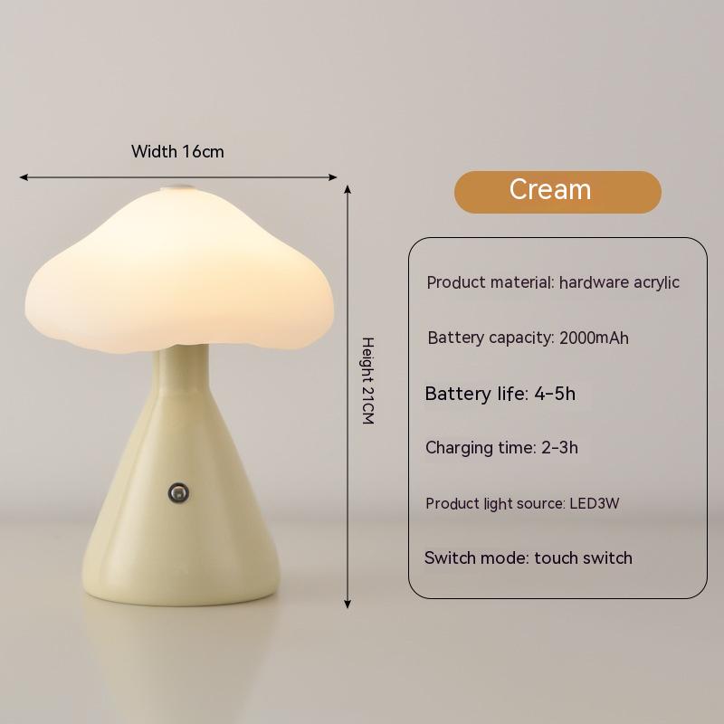 USB Touch Atmosphere Table Lamp / Marble Pattern