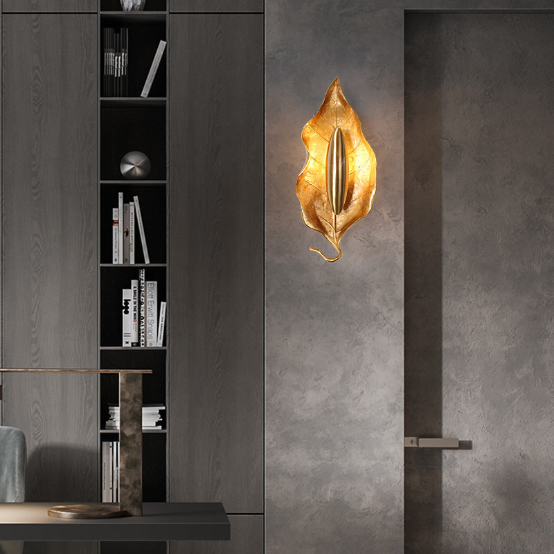 Light Luxury Copper Wall Light